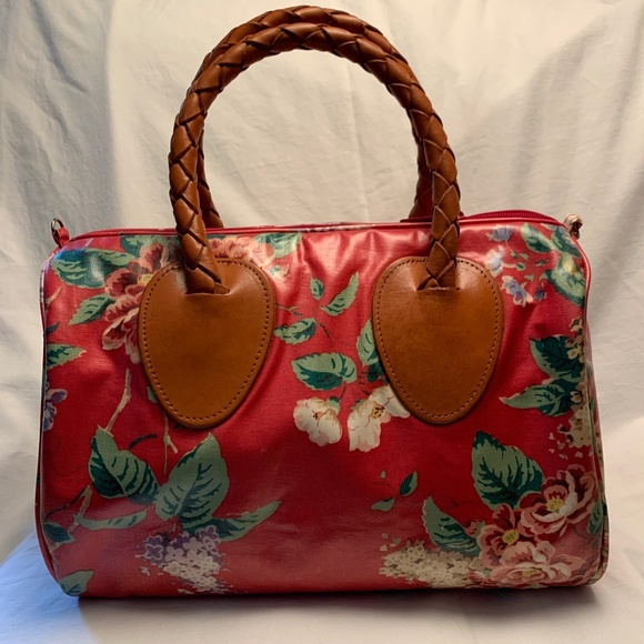 Nordic House Designs Handbags - Nordic House Designs red floral purse/bag